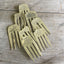 Collection of upcycled fork bookmarks including CARPE LIBRUM and other designs