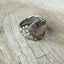 Upcycled Spoon Ring from Antique Spoon William A. Rogers Carlton 1898