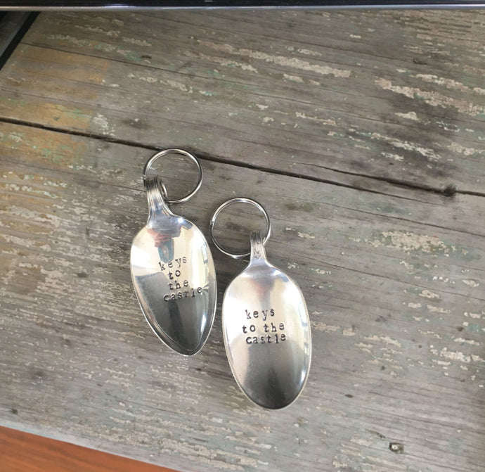 Spoon Keychain - KEYS TO THE CASTLE