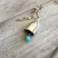 Knife Bell Necklace -SHERATON - #3638
