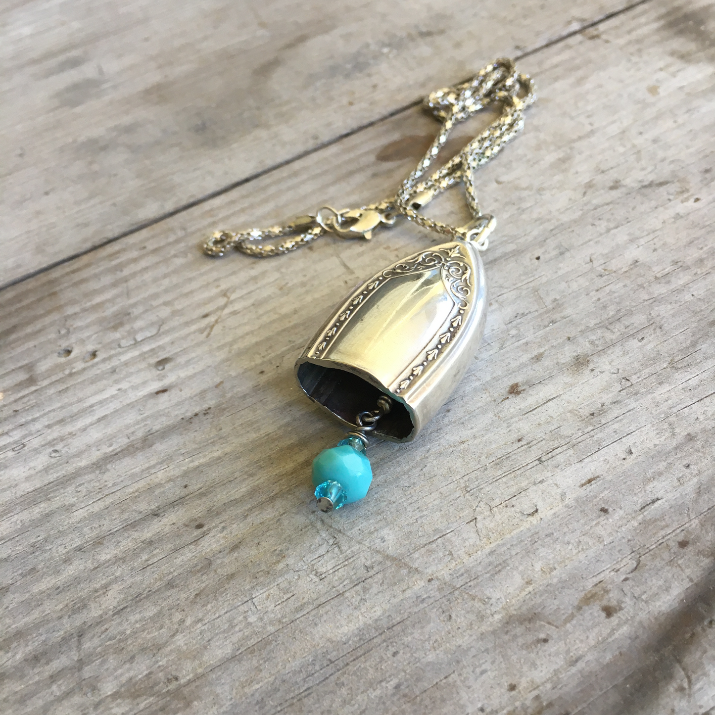 Knife Bell Necklace -SHERATON - #3638