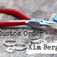 Custom Order - Kim Bergez - Spoon Cheese Cutters