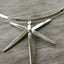 Dragonfly from Fork Tines Necklace on Silverplate Cuff - #3668