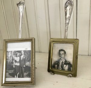 Fork Easel Fork Stand Holding up Vintage Photos