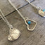 Fork Tine Heart Necklace - #3502