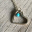 Fork Tine Heart Necklace - #3502