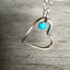 Fork Tine Heart Necklace - #3502