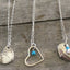 Fork Tine Heart Necklace - #3502