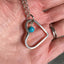 Fork Tine Heart Necklace - #3502