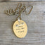 Handcrafted JESUS TAKE THE WHEEL stamped spoon necklace with vintage pickup truck charm on ball chain, upcycled silverplate jewelry