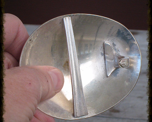 Spoon Belt Buckle - PEACE-  #1860