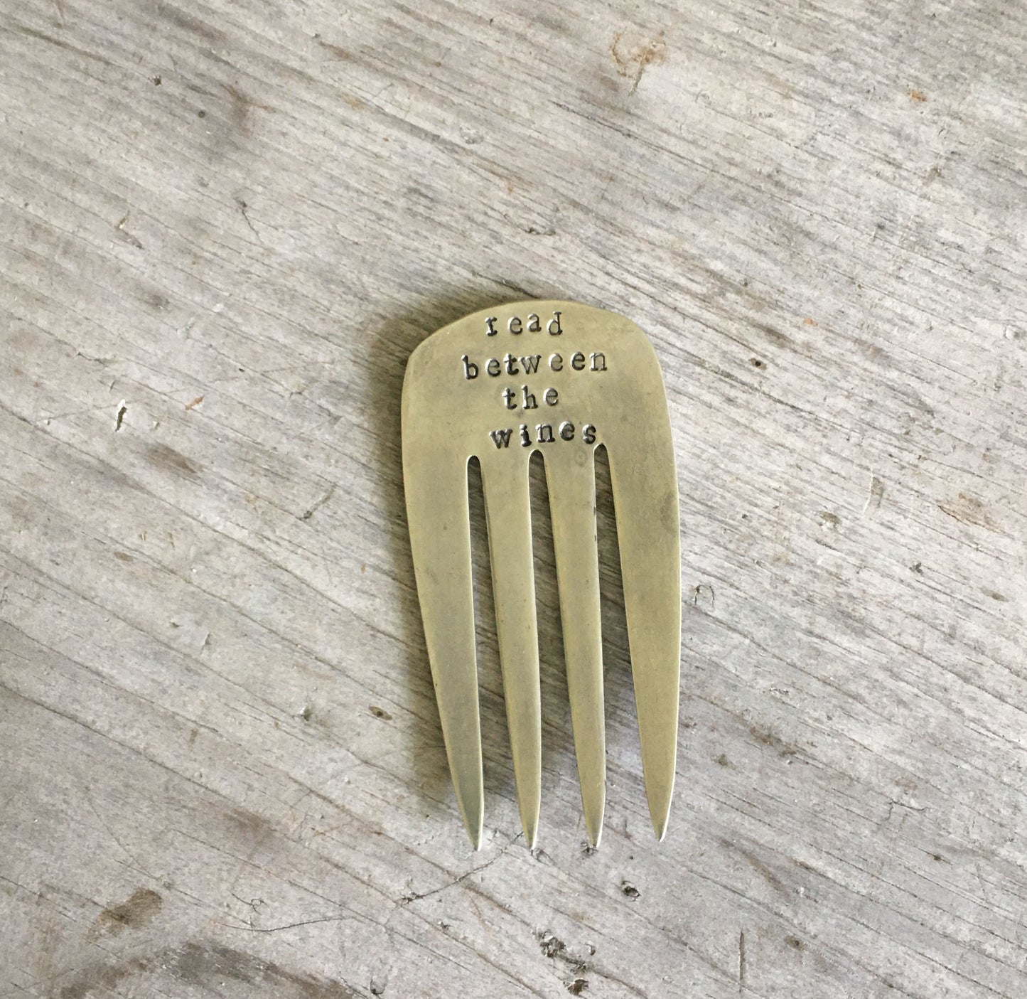 Fork Bookmark - READ BETWEEN THE WINES