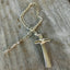 Scrap Cross Necklace - #4134