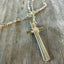 Scrap Cross Necklace - #4134