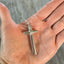 Scrap Cross Necklace - #4134