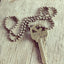 Stamped Key Necklace - LOVE RULES - #3466